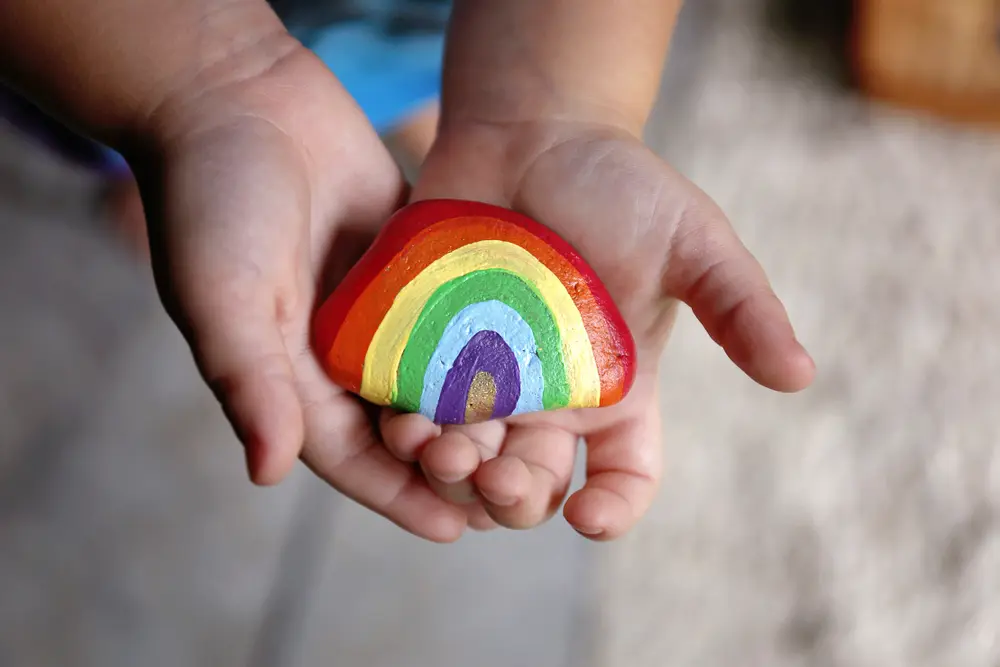 Cómo Pintar Piedras para el Jardín