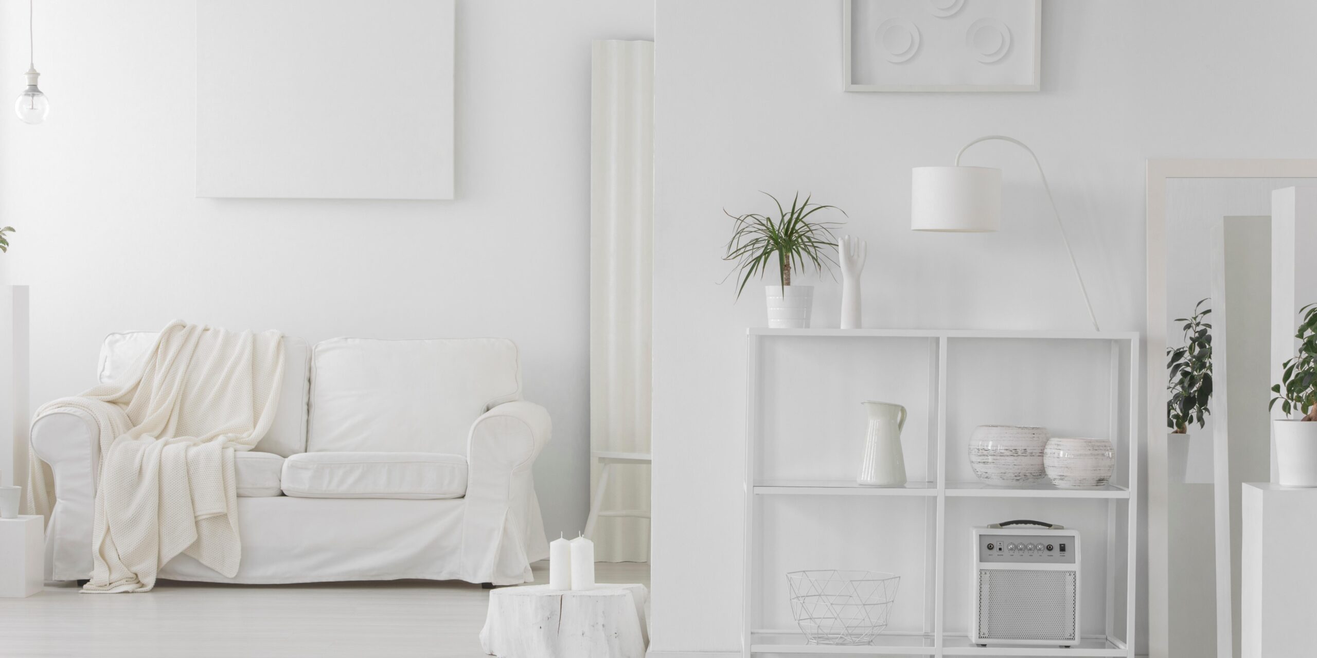 ¿Cómo pintar una habitación con muebles blancos (2)