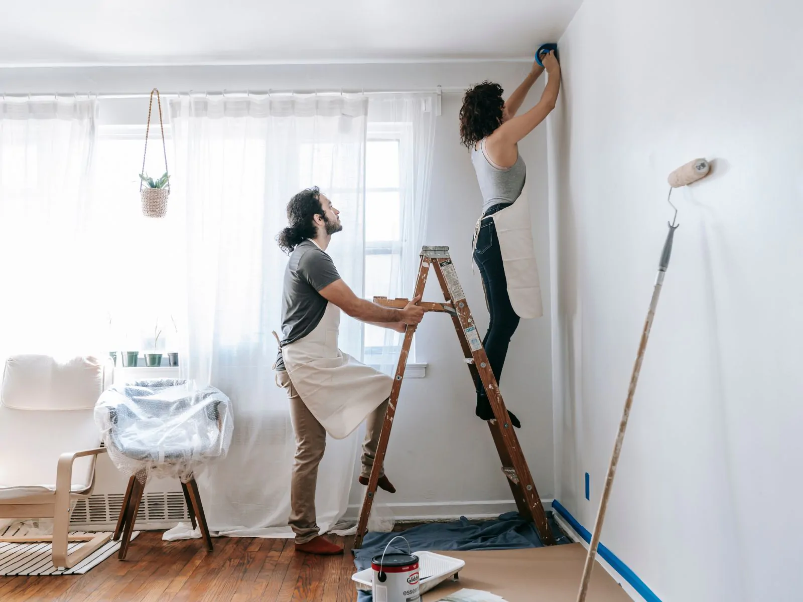 Aprender a pintar la casa paso a paso como un profesional