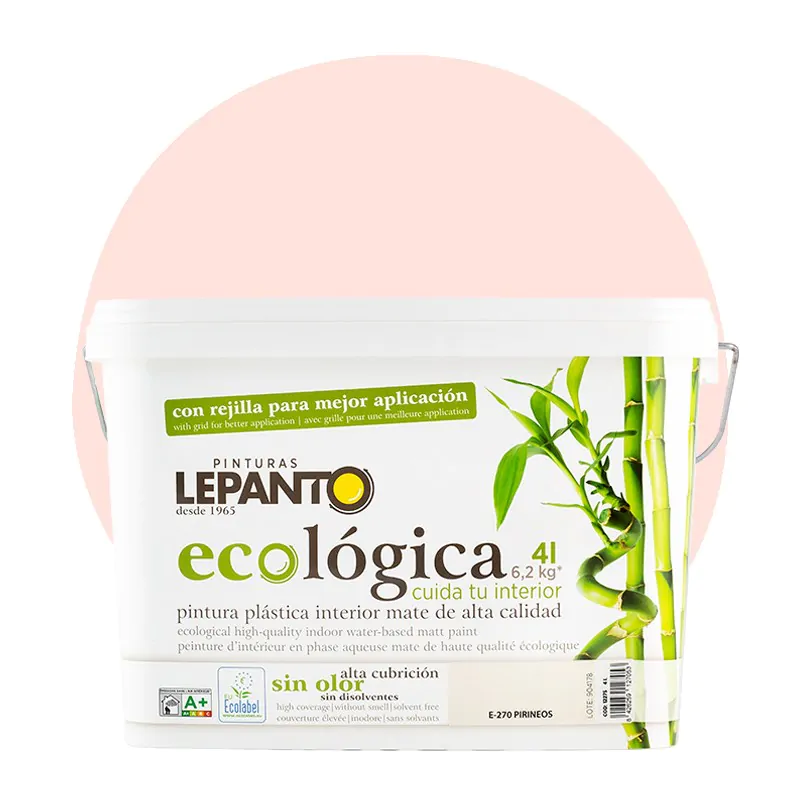 Pintura Ecológica Colores para interior arena