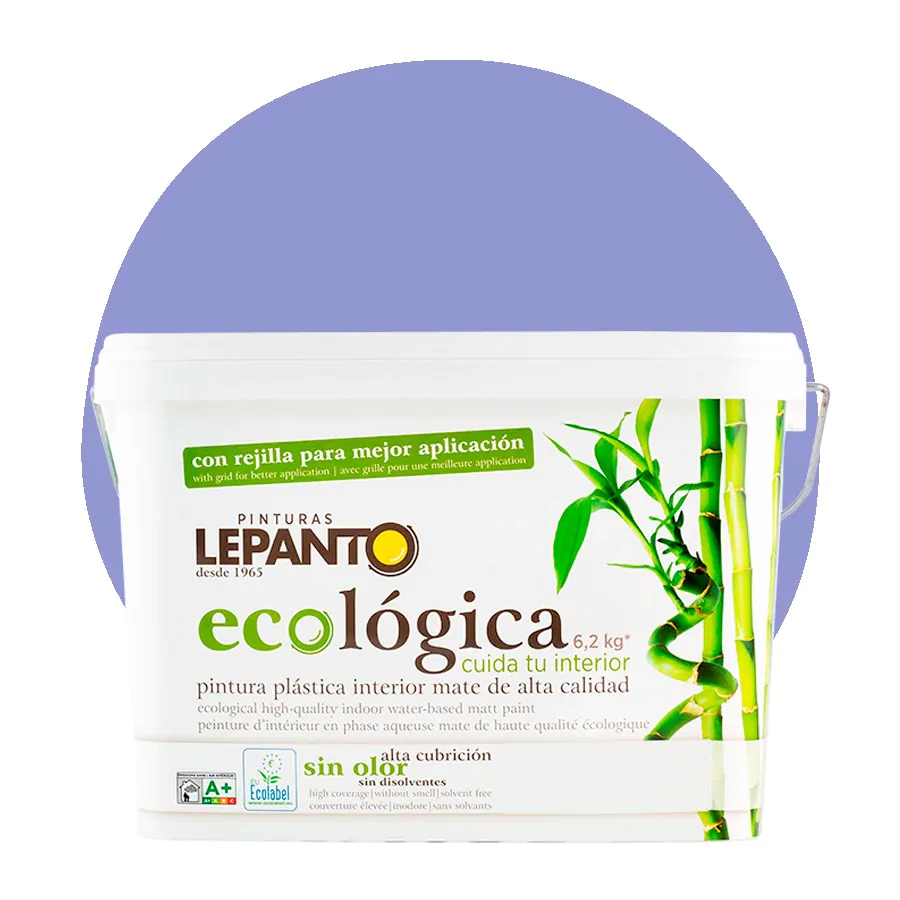 Pintura Ecológica Colores para interior violeta