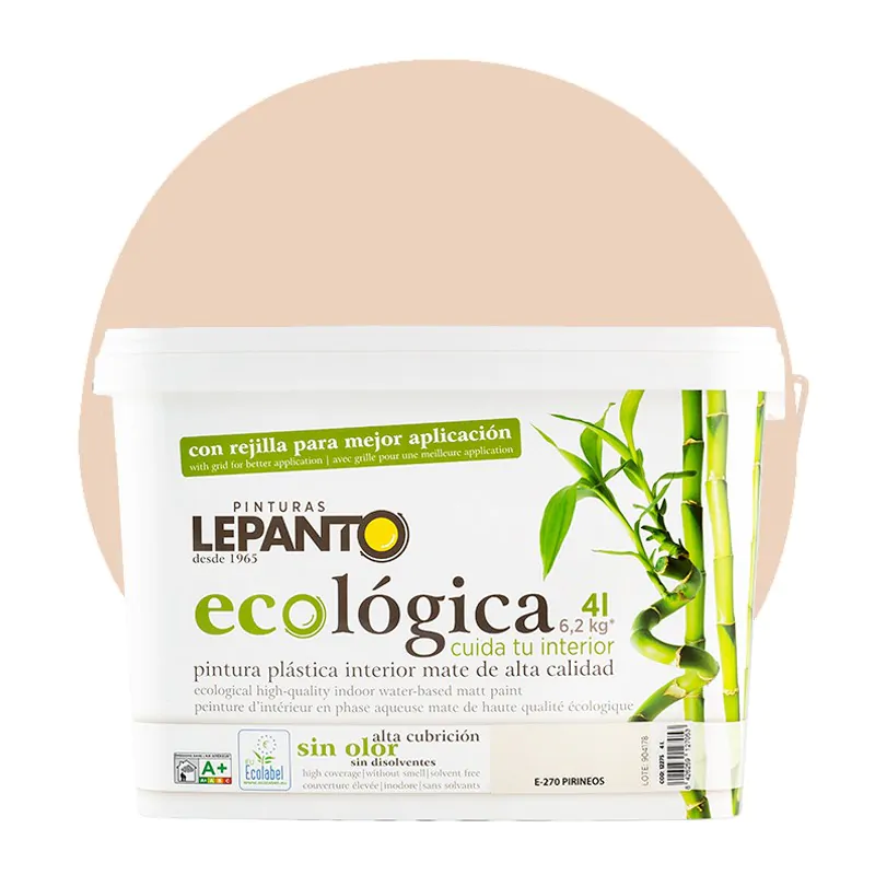 Pintura Ecológica Colores para interior espinela
