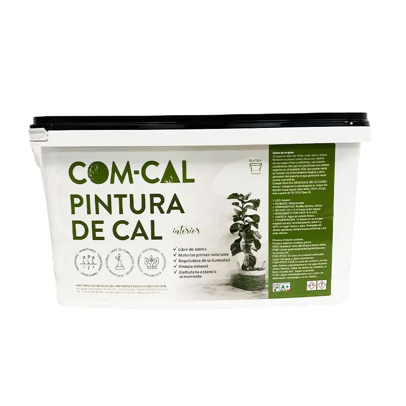 Pintura de cal COM-CAL mineral para interior
