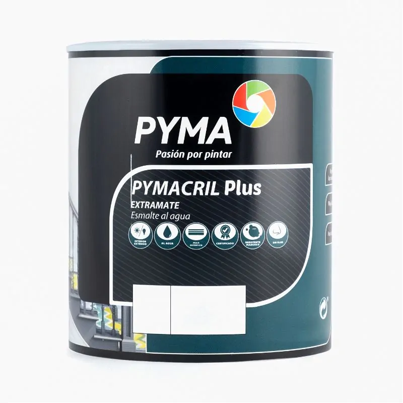 Pyma esmalte al agua extramate superlavable.