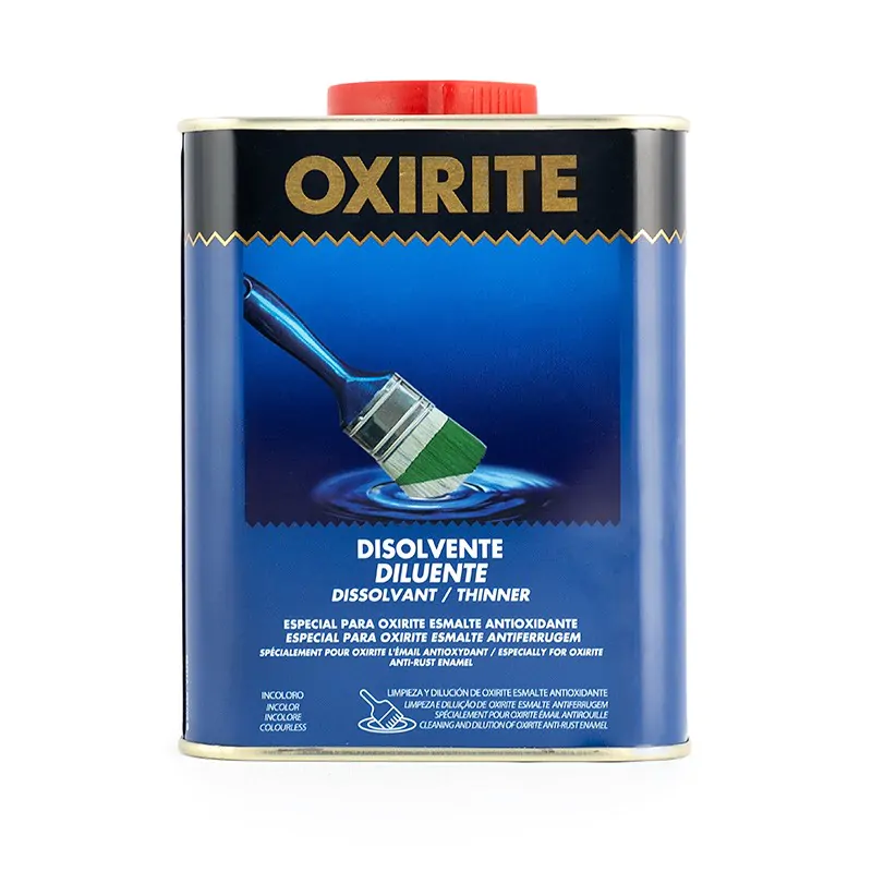 Diluyente especial para el esmalte antioxidante Oxirite.