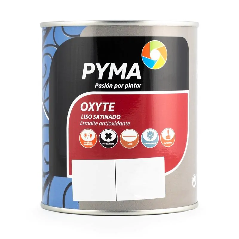 Oxyte esmalte anticorrosivo satinado.