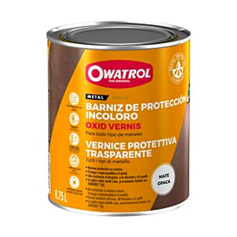 OWATROL POST OXID Barniz Mate metales