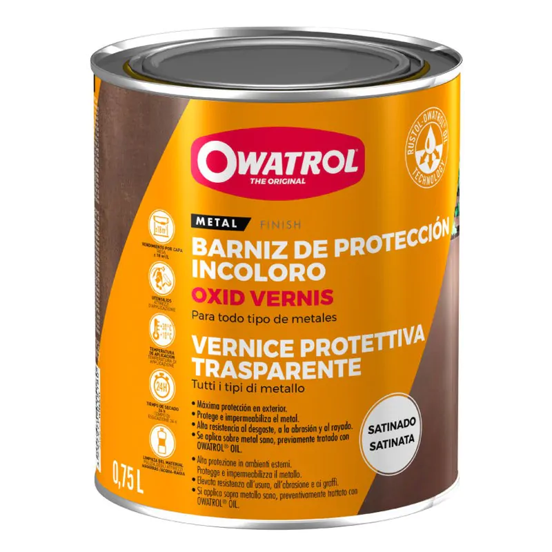 OWATROL POST OXID Barniz Satinado metales