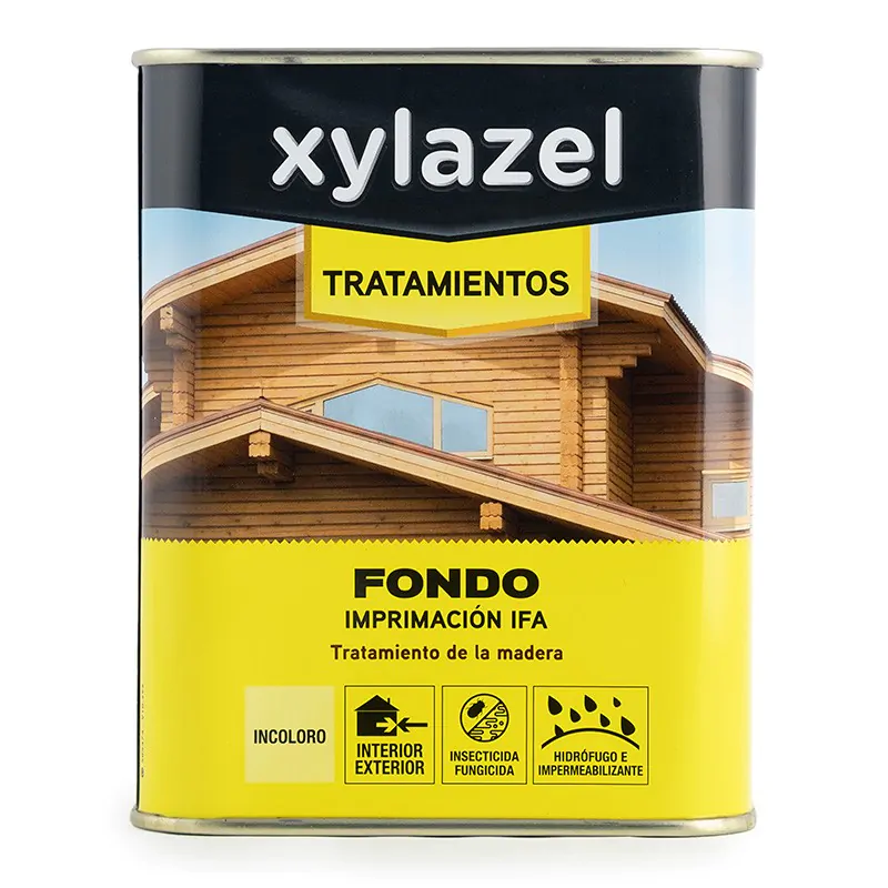 Xylazel fondo incoloro para maderas.