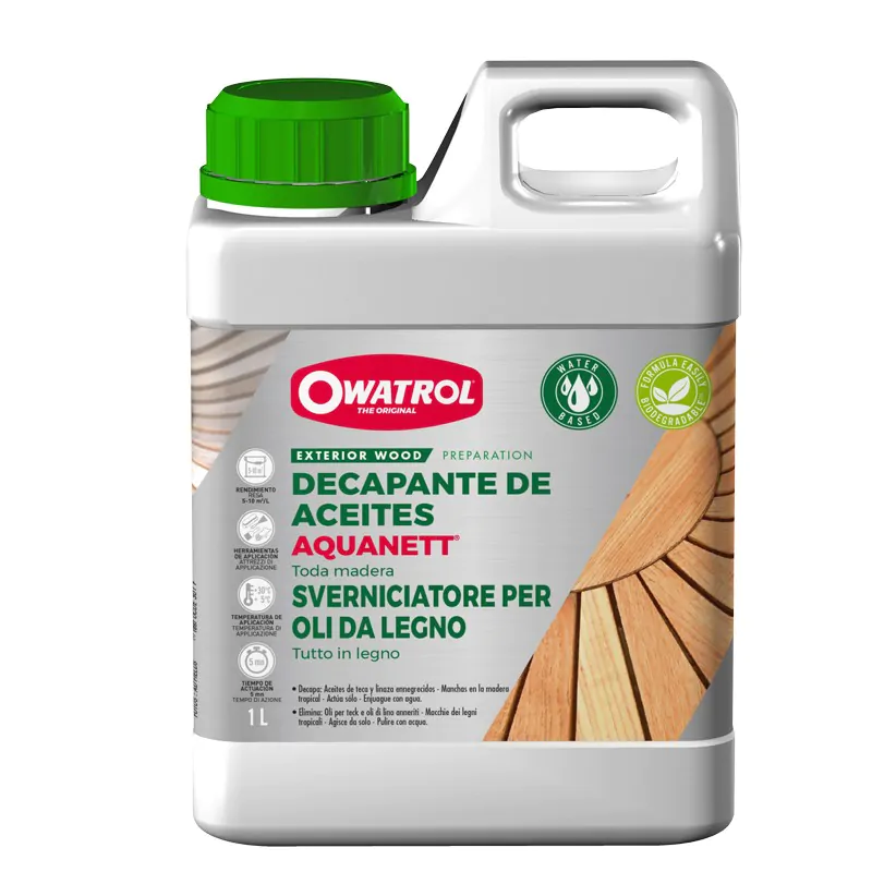OWATROL AQUANETT Desengrasante para Madera