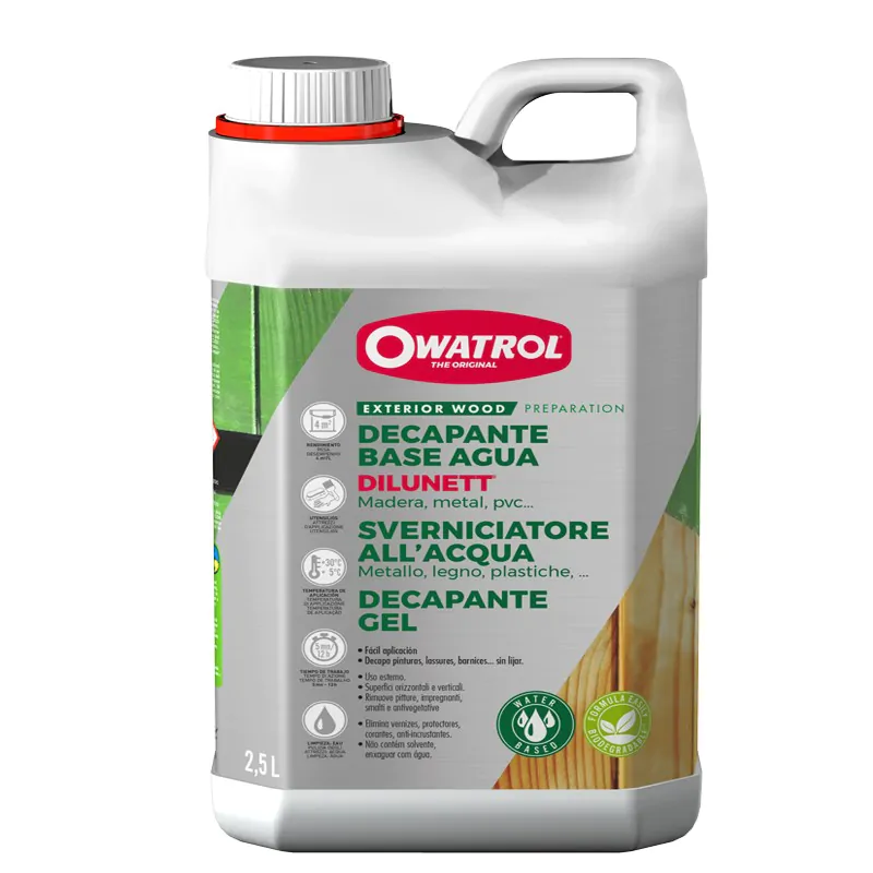 OWATROL DILUNETT  Decapante base agua gel.