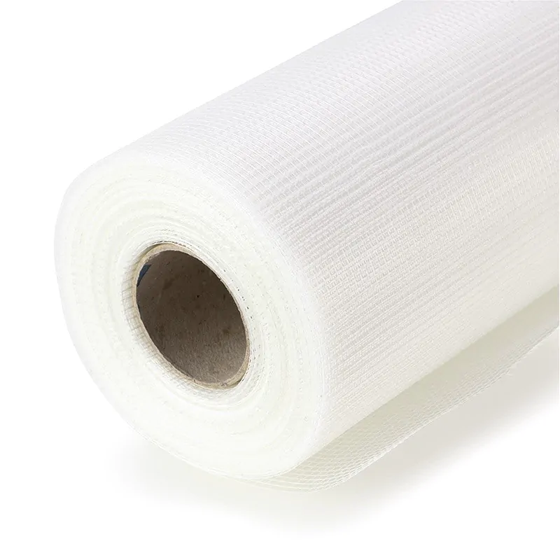 Malla de fibra de vidrio Pyma para refuerzo de pinturas antigoteras.