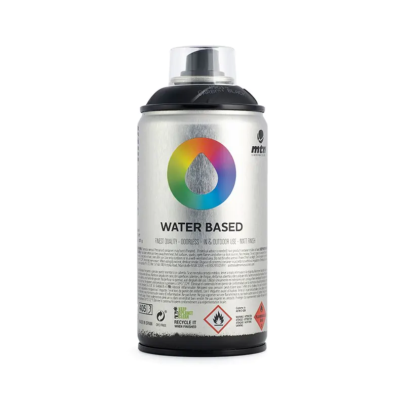 MTN Water Based 300 revolucionario aerosol de pintura en base agua.