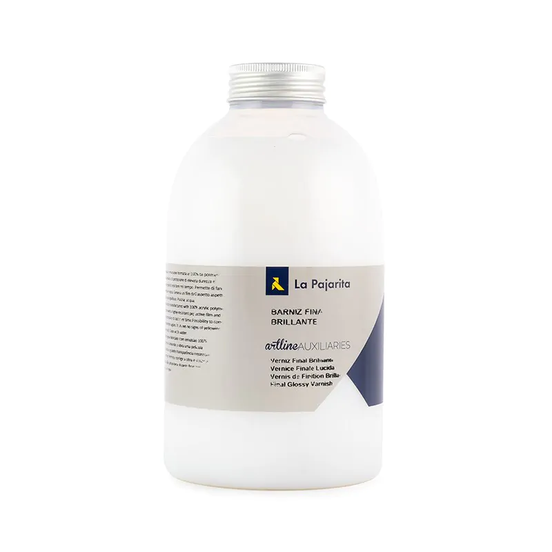La pajarita Barniz al agua brillante 500 ml.