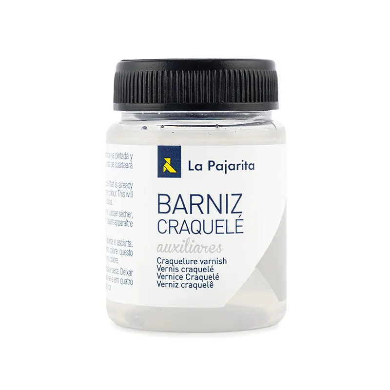 Barniz efecto craquelé La Pajarita 75 ml.