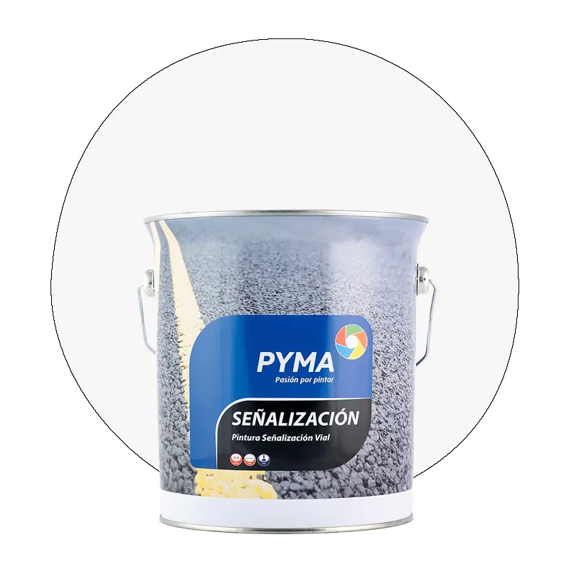 Pintura para señalización de marcas viales Blanco