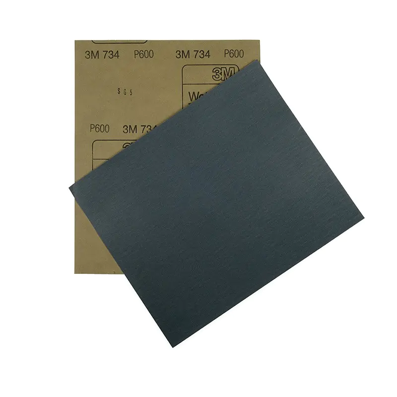 Hoja de lija 3M superfina grano P2000 138 mm x 230 mm.