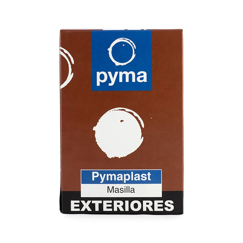 Pyma masilla polvo de reparación para paredes y techos en exterior.