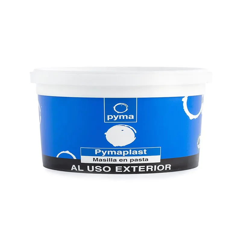Pymaplast masilla al uso para exterior.