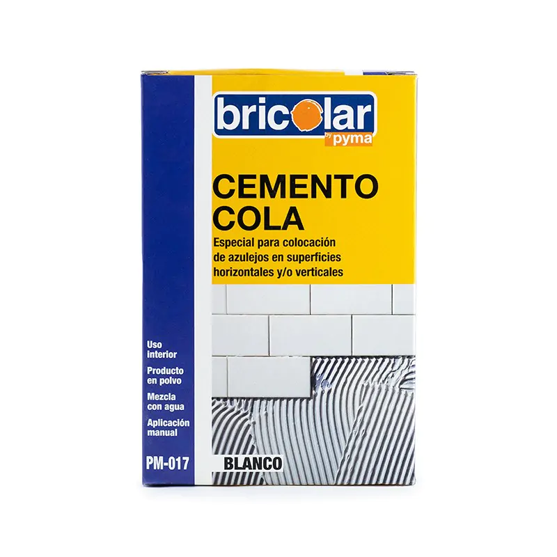 Bricolar cemento cola blanco 1,5. kg.