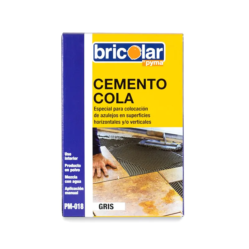 Bricolar cemento cola gris 1,5. kg.