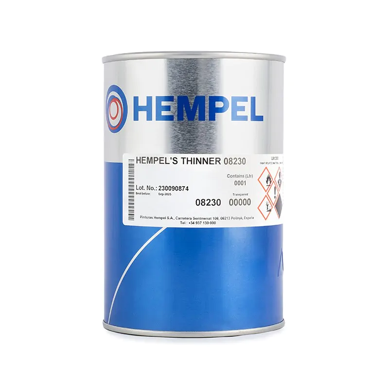 Hempel disolvente para pinturas sintéticas.