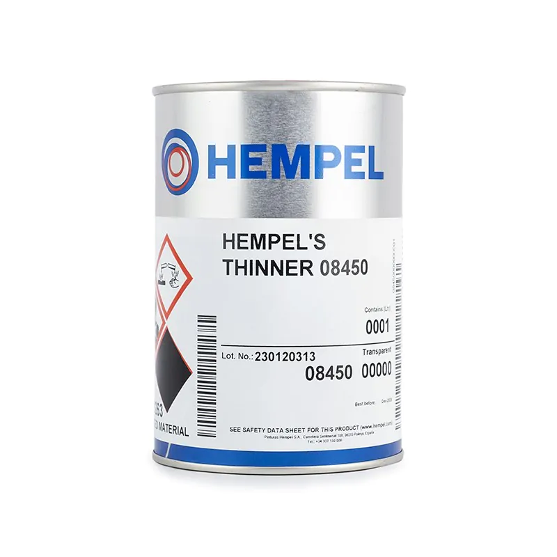 Hempel disolvente para pinturas epoxy.