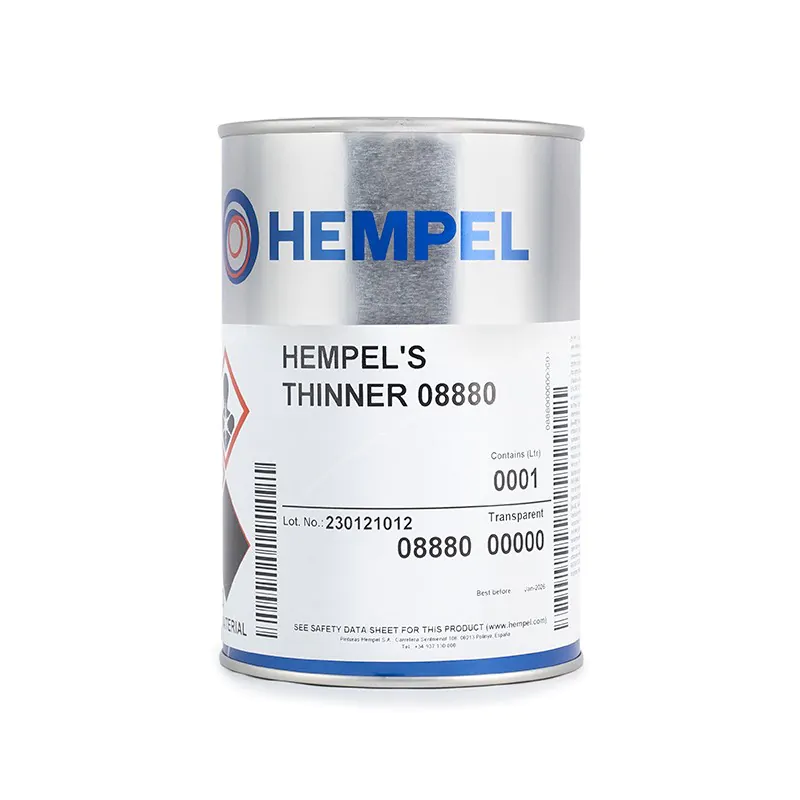 Hempel disolvente para pinturas de poliuretano.