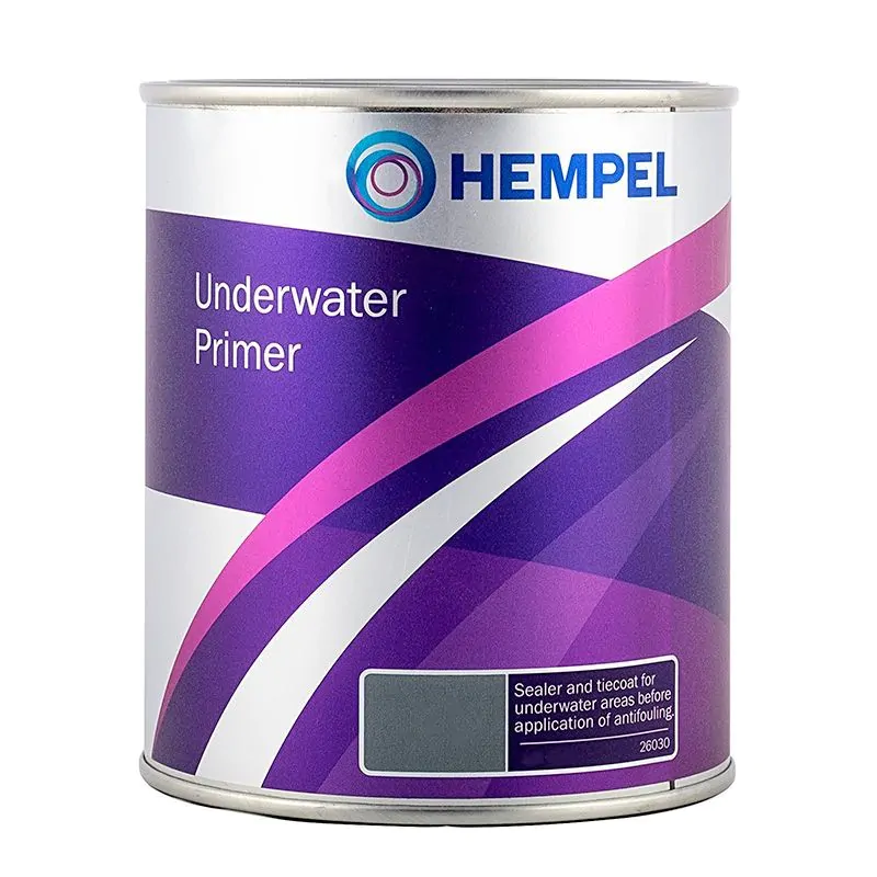 Imprimación Hempel para antes del antifouling.