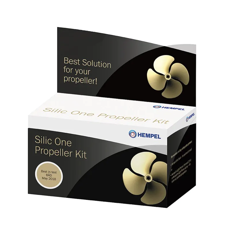 Kit de pintado para hélices Silic One Negro.