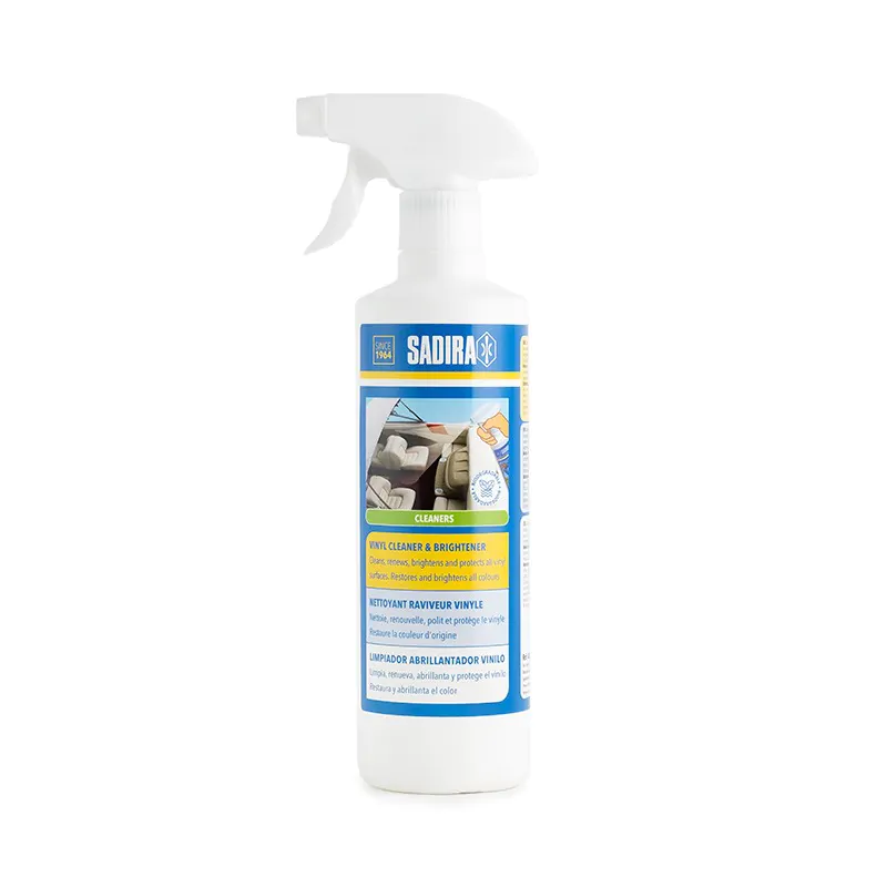 Limpiador y Abrillantador de vinilos Sadira 500 ml.